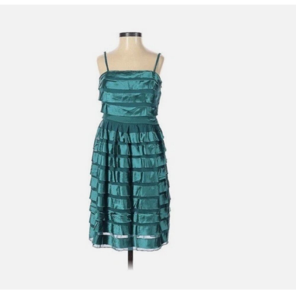 ✨ Lucy Paris Teal Ruffle Mini Dress | NWT ✨ - Picture 4 of 9